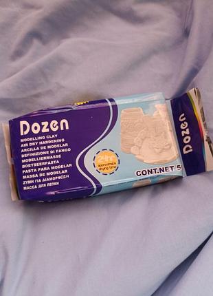 Маса для ліплення dozen air dry modelling clay 500 г