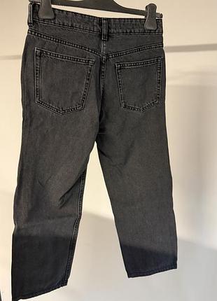 Вкорочені джинси mango, графіт, р.36 2