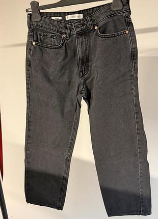 Вкорочені джинси mango, графіт, р.36