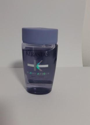 Kerastase blond absolu bain lumiere shampoo 80 мл шампунь.