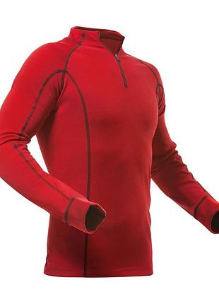 Мужские термо кофта лонгслив с шерстью мериноса в виде icebreaker smartwool pfanner merino shirt long sleeves - xl