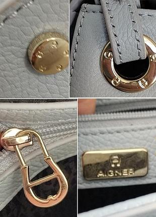 Aigner  шкіряна сумка 9