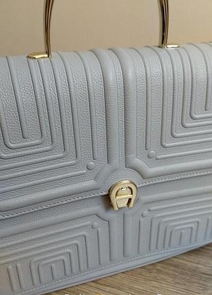 Aigner  шкіряна сумка 5