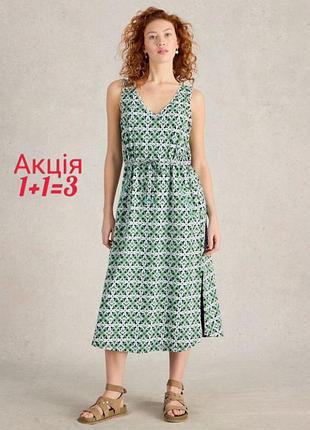 Сукня сарафан white stuff olive green heidi