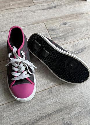 Кеди дівчачі ролики хіліси heelys original на колесах колесках