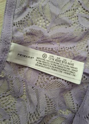 Кружевные трусики primark m 2