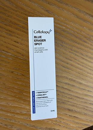 Cellology blue eraser spot