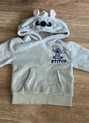 Гарне худі, на дівчинку 8 років, з принтом stitch, від дорогого бренду: dicney stitch c&a
