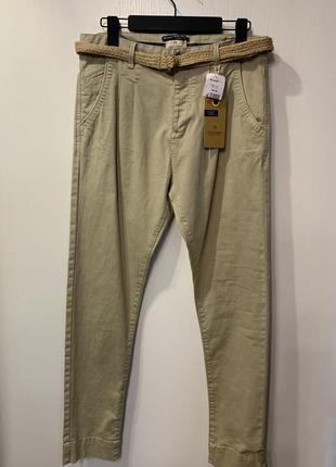 Мужские бежевые штаны «alcott”, размер 34