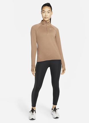 Жіноча бігова термо кофта лонгслів nike running therma-fit element - xs