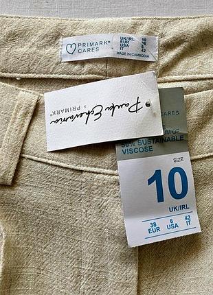 Брюки труби лляні 4