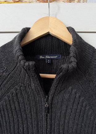 Чоловіча зіпка кофта шерсть ben sherman оригінал м 7