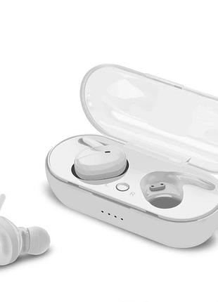 Беспроводные наушники bluetooth tws-4 white