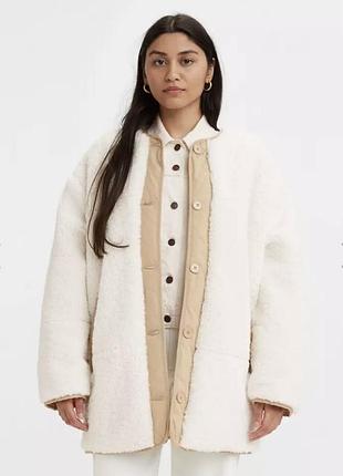 Жіноча двостороння куртка levis marlowe oversize 3