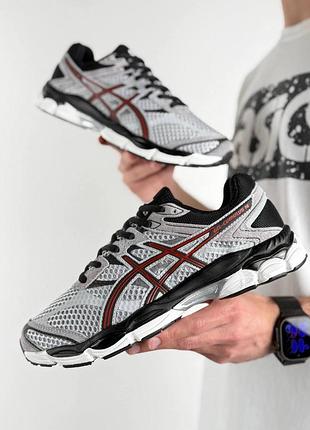 Мужские кроссовки asics gel-cumulus 16 grey black red