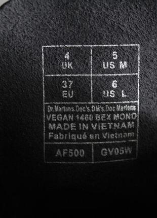 Оригінальні,високі черевики dr.martens vegan leather 10