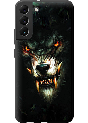 Чехол на samsung galaxy s22 plus дьявольский волк tpu fch_0175188
