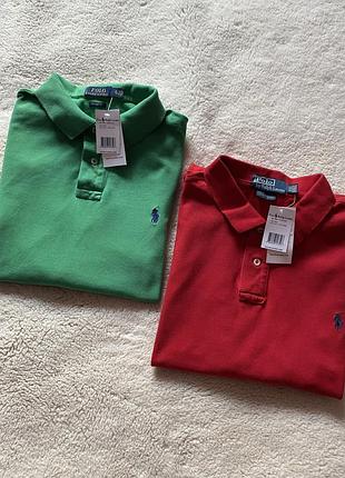 Polo ralph lauren брендове поло, червоне поло, зелене поло, футболка