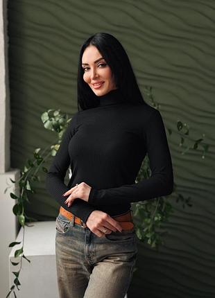 Жіночий гольф в рубчик 5
