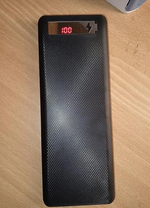 Мощный повербанк ~30000 mah на 10 аккумуляторах 18650 (честная емкость)