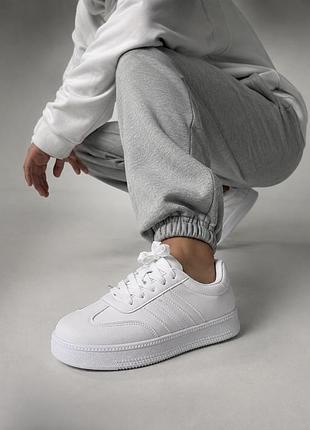 Классические кроссовки женские xifa белый 41 (25,5 см) код: 988-005 white