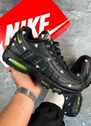 🔥 лімітована модель 🔥  nike air max 95 premium black houseflies 🖤💚