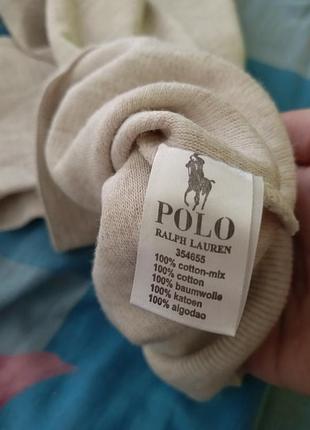 Кофта polo ralph lauren бежева 2