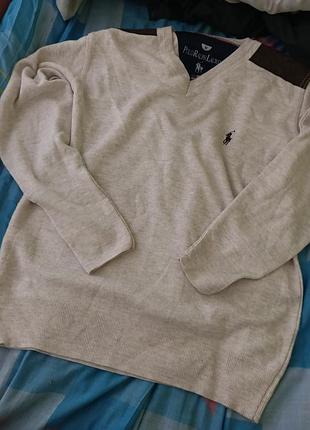 Кофта polo ralph lauren бежева