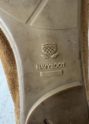 Замшеві балетки navyboot 6