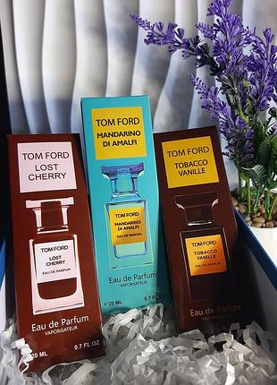Шикарний набір ароматів tom ford по 20 мл 3 шт
