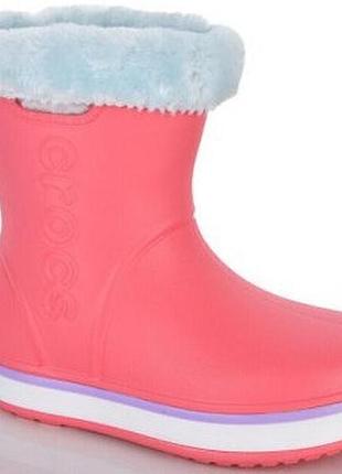 Чобітки дитячі crocs легкі непромокальні гумові чоботи р.29-36
