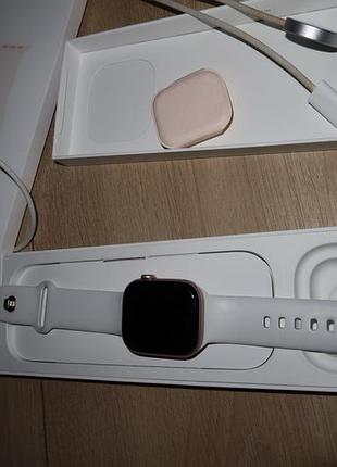 Apple watch series 10, 42 мм, корпус rose gold (алюминий), gps.