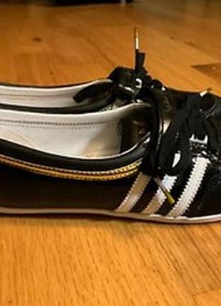 Кожаные кроссовки кеды балетки туфли adidas concord round w (sleek series) размер 35