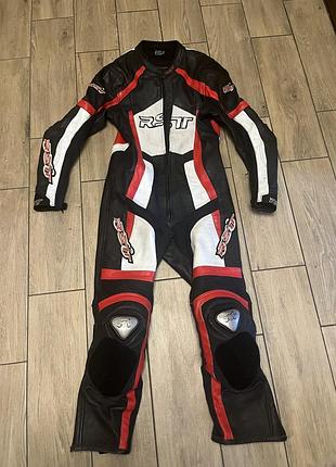 Шкіряний мото комбінезон rst tractechevo  50 розмір