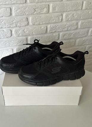 Кросівки skechers чорні, устілка 28 см