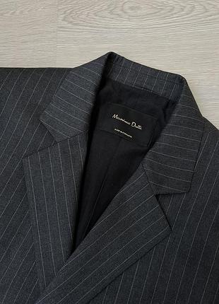 Вовняний піджак massimo dutti 8