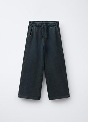 Спортивні штани широкі 140 см 146 см 158 см 164 см zara