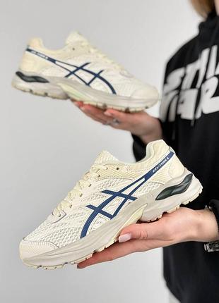 Жіночі кросівки asics gel-flux 4 beige navy