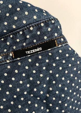 Джинсова сорочка в горошок tezenis 3