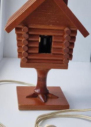 Світильник хатинка на курячій ніжці, 1990 рік
