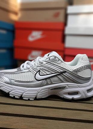 Жіночі кросівки nike air max moto 2k білі з сріблом