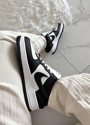 Кроссовки nike air force 1 low x ambush black white