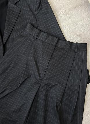Вовняні брюки палаццо massimo dutti 6