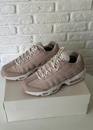 Кроссовки nike air max 95 женские, розовые, 42.5