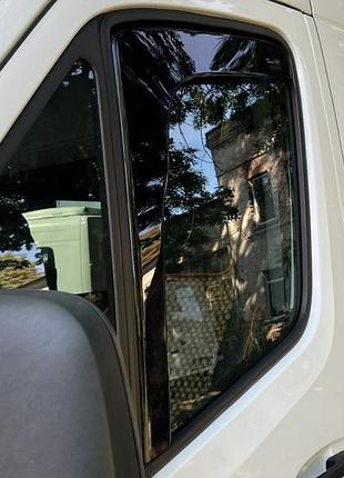 Ветровики вставные (2 шт, heko) для mercedes sprinter w907/w910 2018- гг