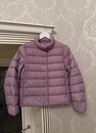 Uniqlo куртка пуховик жіночий осінь