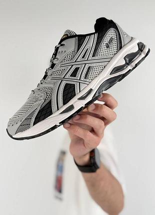 Мужские кроссовки asics gel-nimbus 10.1 light grey black