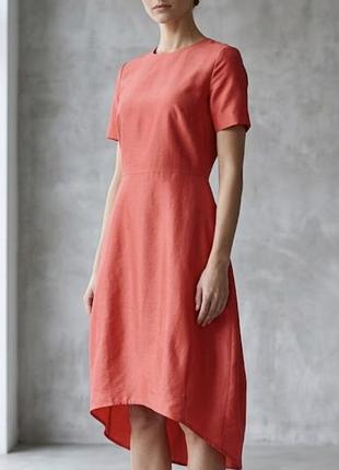 Сукня кокон cos cotton, silk
