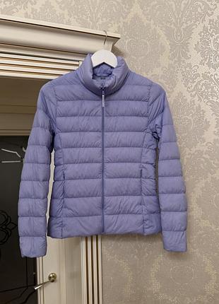 Uniqlo куртка пуховик жіночий осінь