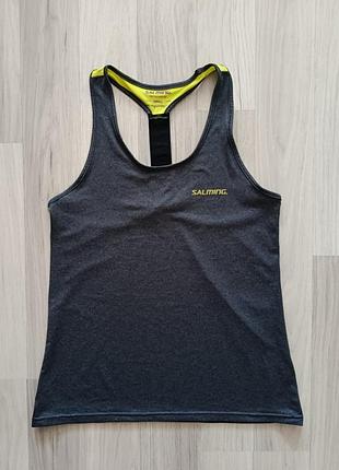 Женская спортивная беговая майка от известного шведского бренда salming